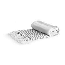 Sagaform кърпа за хамам 90см 170см бяло сиво 5018115