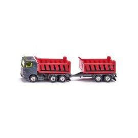 Siku играчка Truck with dumper body and tipping trailer 1685