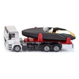 Siku играчка камион с моторна лодка 2715