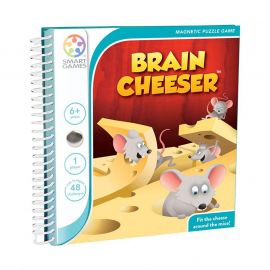Smart Games логическа магнитна игра за път Brain Cheeser SGT250