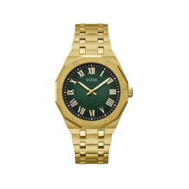 GUESS GOLD TONE CASE GOLD TONE STAINLESS STEEL WATCH GW0575G2
