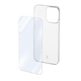 Cellular line Пакет за iPhone 15 Plus- прозрачен калъф + протектор 11560