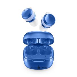 Cellular line Bluetooth слушалки Music Sound Flow TWS в тъмно син цвят, употреба до 25 часа с едно зареждане 12021