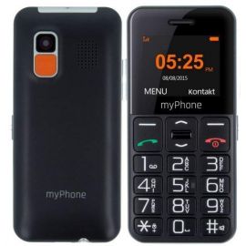 MyPhone Телефон myPhone Halo Easy, Черен 4259