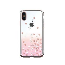 Devia Калъф Devia Polka Crystal за iPhone XR, Розов 5402