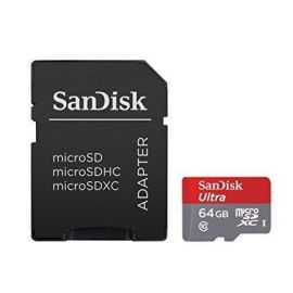 SanDisk Карта Памет SANDISK Ultra microSD Adapter 80MB 64GB 5545