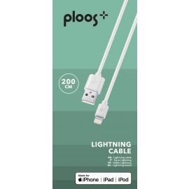 Ploos Кабел данни Ploos за iPhone, Lightning, 2м 6563