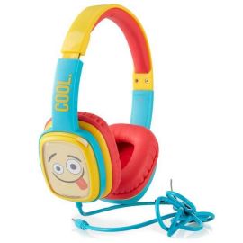 EMOJI Детски слушалки Emoji Flip n Switch, Сини 6845