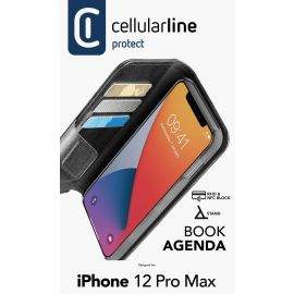 Cellular line Калъф Book Agenda за iPhone 12 Pro Max 7607