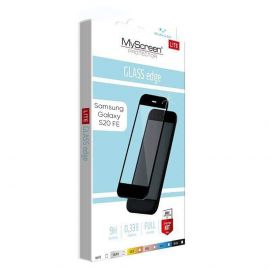 MyScreenProtector Закалено стъкло Lite Glass Edge Full за Samsung Galaxy S20 FE, Черно 7737