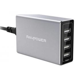 Ravpower Зарядна станция RavPower с 4 изхода 40W технология iSmart RP-PC030 8156
