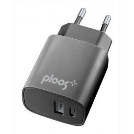 Ploos PL Зарядно 220V Power Delivery USB + USB-C 20W 8213