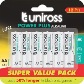 Uniross Алкални Батерии Uniross AA VP блистер 12бр. 8281