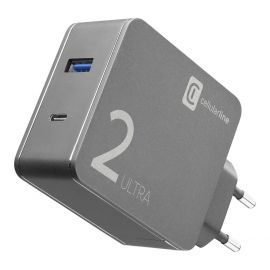 Cellular line Зарядно PD 220V UltraDuo USB, USB-C 45W USB-C кабел 8548