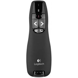 Безжичен презентер Logitech R400 Wireless Laser Presenter, USB приемател