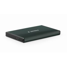 Кутия за външен диск Gembird EE2-U3S-3-DB, USB 3.0, зелен цвят