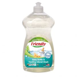 Friendly Organic FRIENDLY ORGANIC Препарат за ръчно измиване на бебешки шишета и съдове, 739 мл.