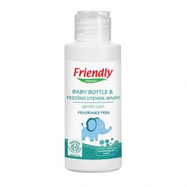Friendly Organic FRIENDLY ORGANIC Препарат за ръчно измиване на бебешки шишета и съдове, 100 мл.