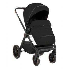 Kikkaboo Комбинирана количка 2в1 с кош за новородено Tiffany Black 2024 31001020150