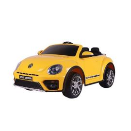 Kikkaboo Акумулаторна кола licensed Volkswagen Beetle Yellow 31006050368