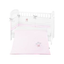 Kikkaboo Бебешки спален комплект с бродерия 2 части EU style 70/140 Dream Big Pink 41101020122