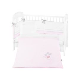 Kikkaboo Бебешки спален комплект с бродерия 6 части 60/120 Dream Big Pink 41101060129