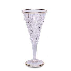 Чаша за вино Bohemia 1845 Glacier Gold 250ml, 6 броя