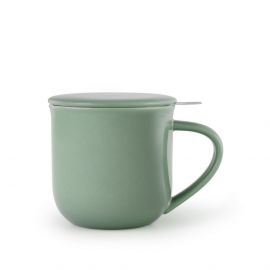 Чаша за чай с цедка VIVA Minima Stone Green 350ml