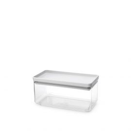 Кутия за съхранение на продукти Brabantia Tasty+ Stackable 1.5L, Light Grey