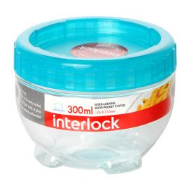 Буркан Lock & Lock Interlock  INL306B 300ml, петрол