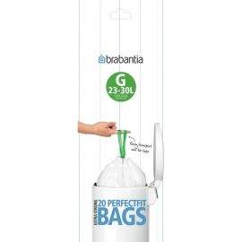 Торба за кош Brabantia PerfectFit NewIcon/Touch размер G, 23-30L, 20 броя, ролка