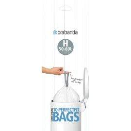 Торба за кош Brabantia PerfectFit Touch/Push/Big Bin размер H, 50-60L, 10 броя, ролка