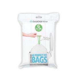 Торба за кош Brabantia PerfectFit NewIcon/Touch размер G, 23-30L, 40 броя, пакет
