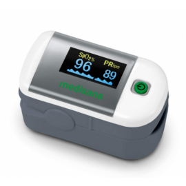 Уред за измерване нивото на кислород в кръвта и сърдечния пулс - пулсоксиметър Medisana Pulse oximeter PM 100, Германия
