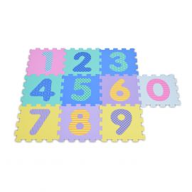 Moni Toys Мек пъзел-килим цифри 10 ел. - 1042B3
