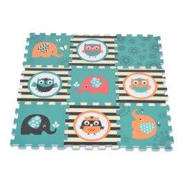 Moni Toys Мек пъзел-килим Elephant&Owl - 3064