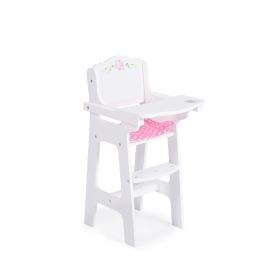 Pilsan Дървен стол за кукла - стол за хранене B012