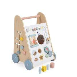 Moni Toys Дървена играчка за прохождане 2145
