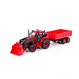 Polesie Toys Трактор Polesie с лопата и ремарке 91871