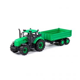 Polesie Toys Traktor Progress с ремарке 91260