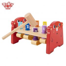 Tooky Toy Дървена игра с чукче TK088