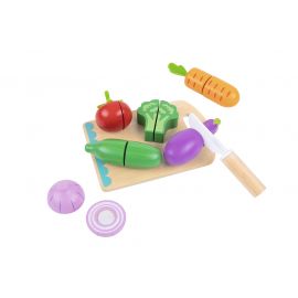 Tooky Toy Дървени зеленчуци за рязане TK112