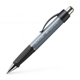Faber-Castell Химикалка Grip Plus, автоматична, сива