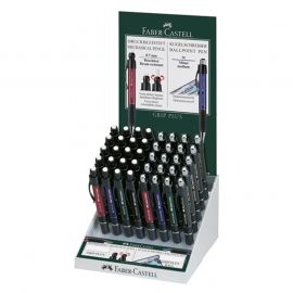 Faber-Castell Химикалка Grip Plus, автоматична, 40 броя в дисплей