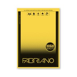 Fabriano Копирен картон, A4, 160 g/m2, жълт, 50 листа 1535160015