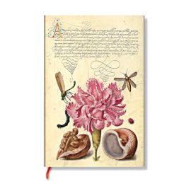 Paperblanks Тефтер Pink Carnation, Mini, широки редове, мека корица, 104 листа 1570180987