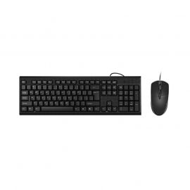 Wesdar Комплект - клавиатура и мишка KM5, с кабел, USB, черни