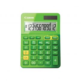Canon Настолен калкулатор LS-123K, 12-разряден, зелен