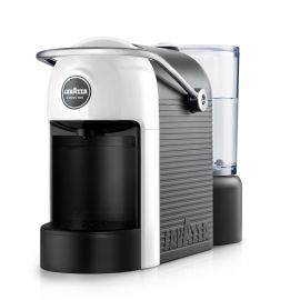 Lavazza Кафе машина A Modo Mio Jolie, бяла, с ПОДАРЪК 4 стъклени чаши за кафе