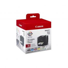 Canon Патрон PGI-2500XL, Multipack, Black, Cyan, Yellow, Magenta 3015100546
